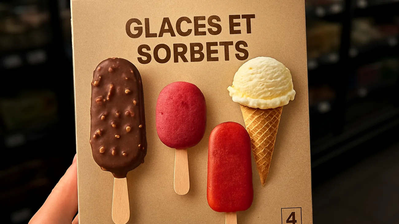 Glaces et sorbets"