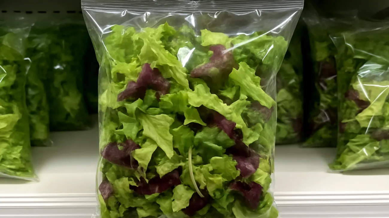 Salades en sachet"