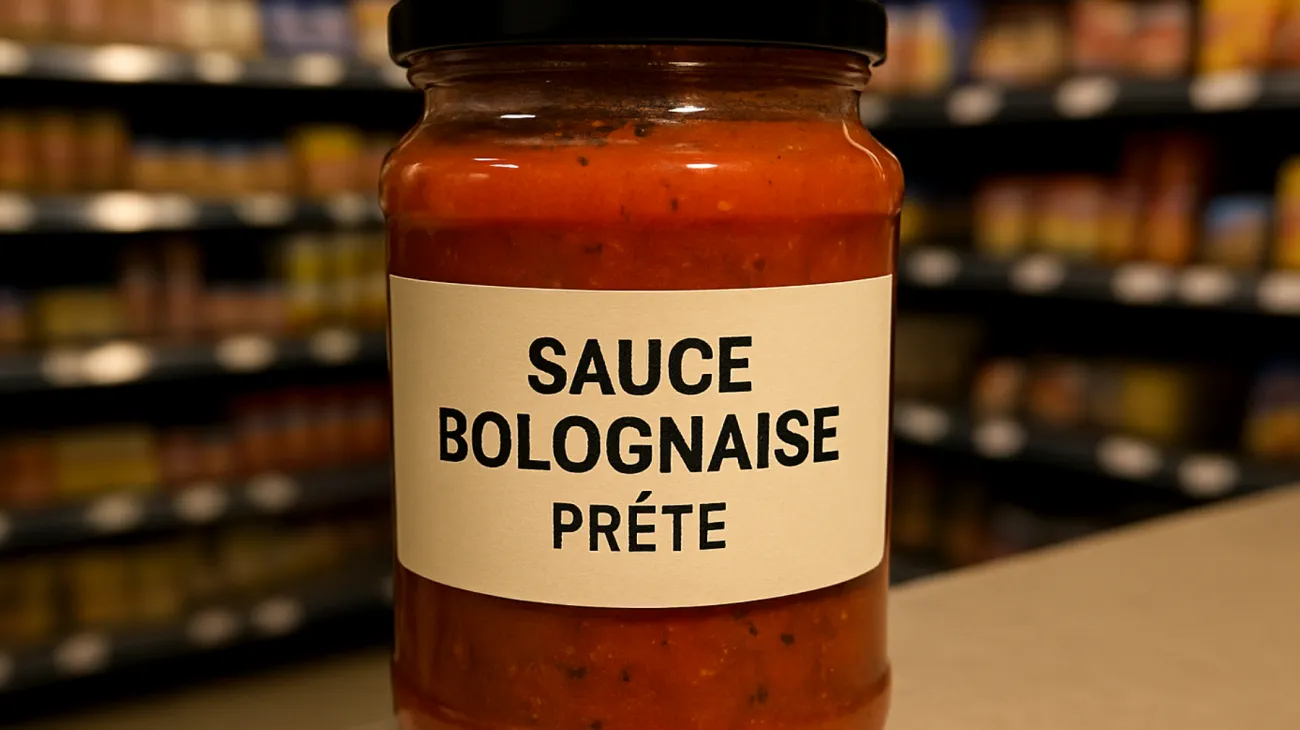 Sauce bolognaise prête"